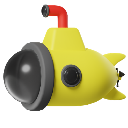 Submarino  3D Icon