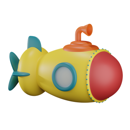 Submarino  3D Illustration
