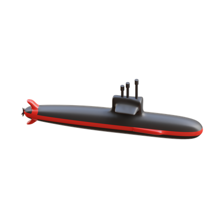 Submarino  3D Icon