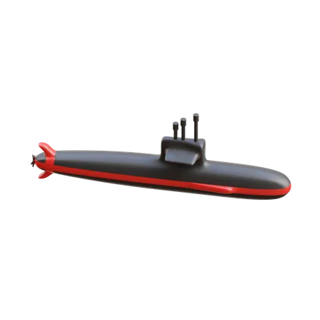 Submarino  3D Icon