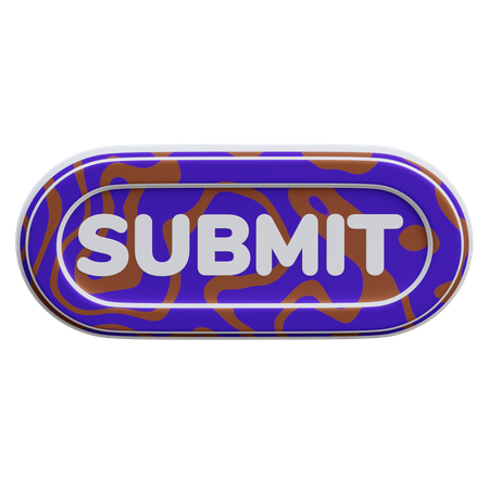 Submit Button  3D Icon