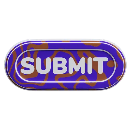 Submit Button  3D Icon