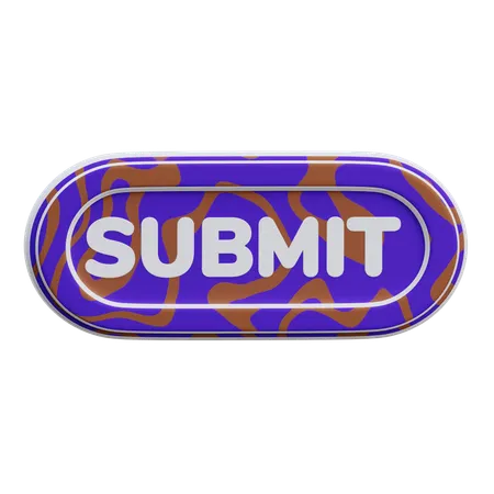 Submit Button  3D Icon
