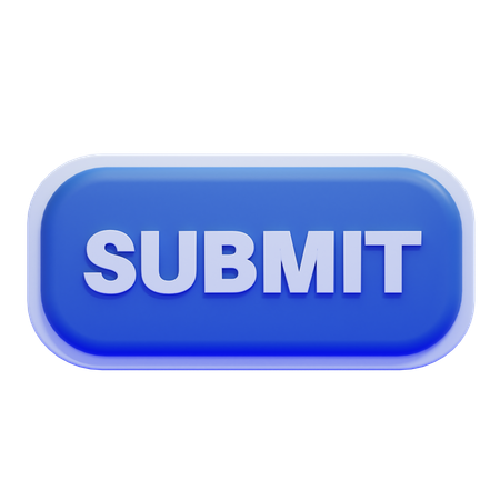 Submit Button  3D Icon