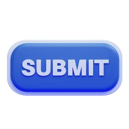 Submit Button  3D Icon