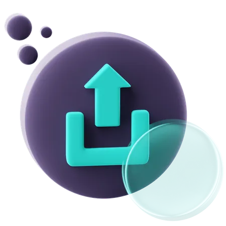 Submit Button  3D Icon