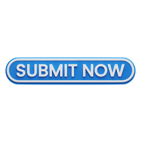 Submit Now Button  3D Icon