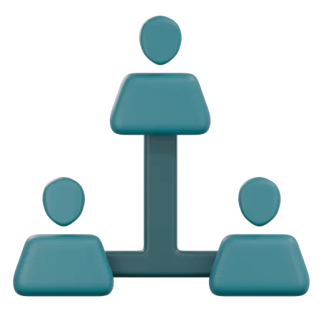 Subordination Detailed  3D Icon