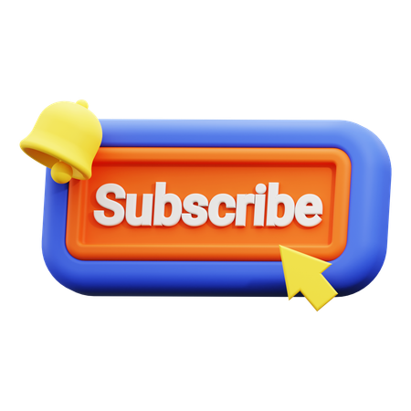Subscribe  3D Icon