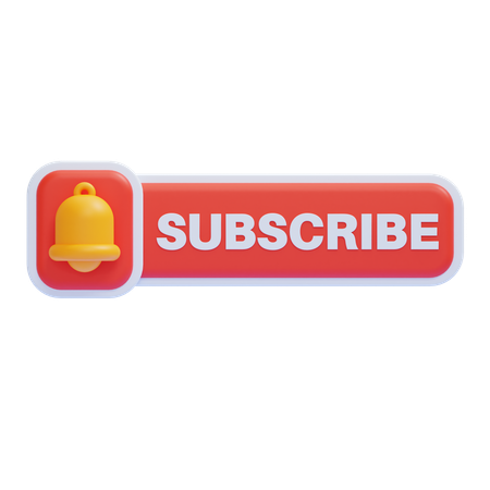 구독하다  3D Icon