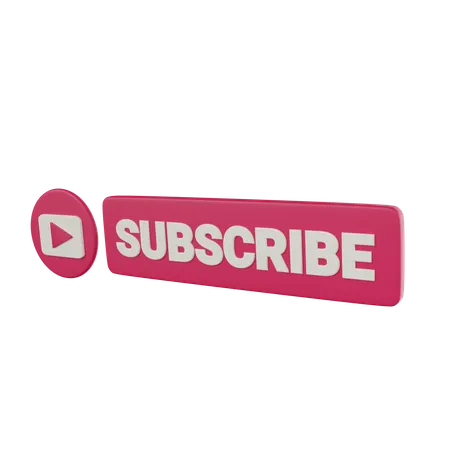 Subscribe  3D Icon