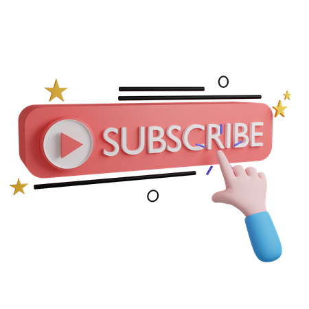 Subscribe  3D Icon