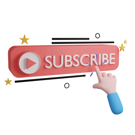 Subscribe  3D Icon