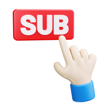 Subscribe  3D Icon