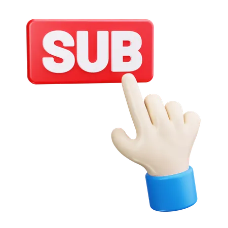 Subscribe  3D Icon