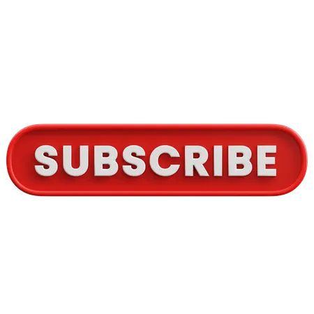 SUBSCRIBE  3D Icon