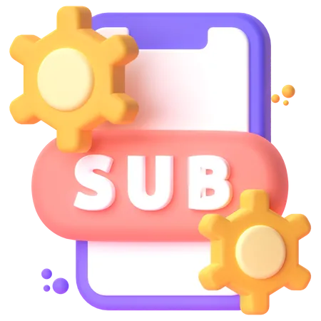 Subscribe  3D Icon