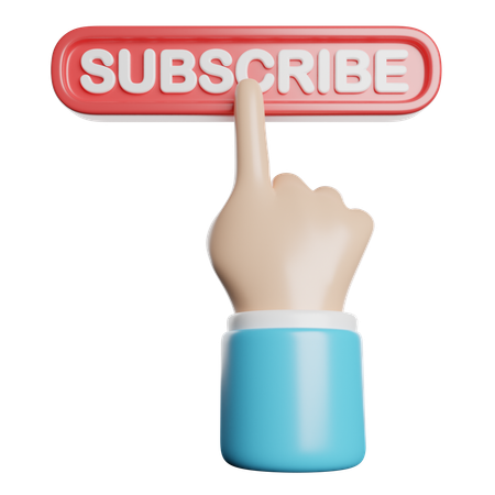 Subscribe  3D Icon