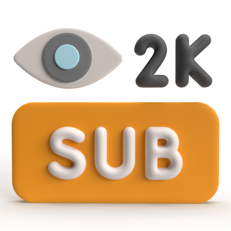 Subscribe  3D Icon