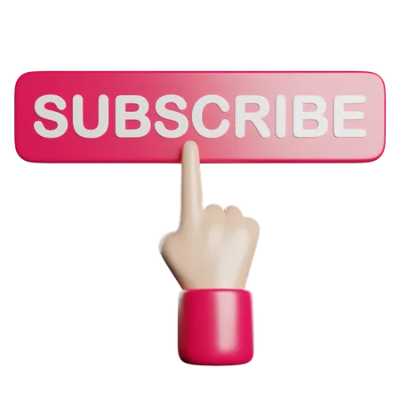 Subscribe  3D Icon