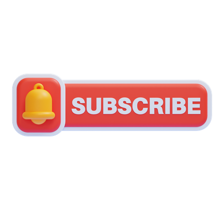 Subscribe  3D Icon