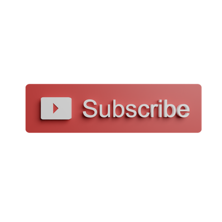 Subscribe  3D Icon