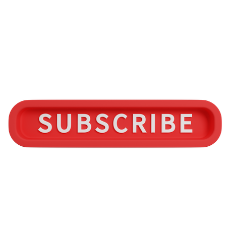 Subscribe  3D Icon