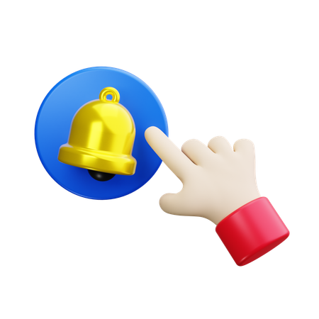 Subscribe Bell  3D Icon