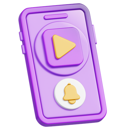 Subscribe Button  3D Icon