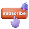 3d click on subscription logo