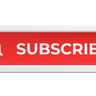 3d subscribe channel button logo