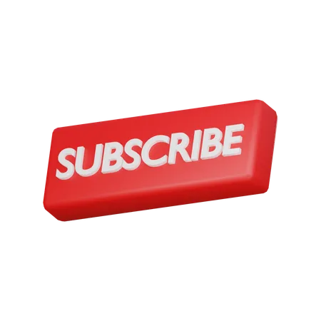 Subscription 3 D Icon 3D Icon
