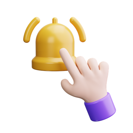 Subscription Bell  3D Icon