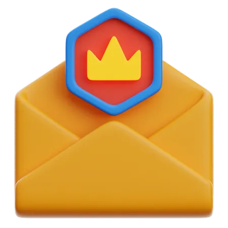 Subscription Email  3D Icon