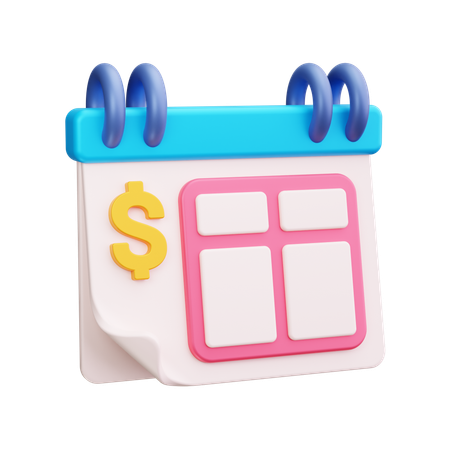 Subscription Model  3D Icon