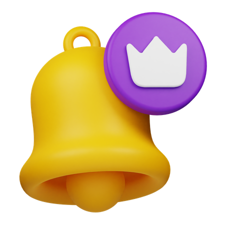 구독 알림  3D Icon