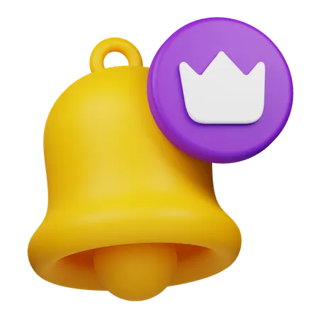 구독 알림  3D Icon