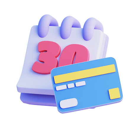 Subscription Payment  3D Icon