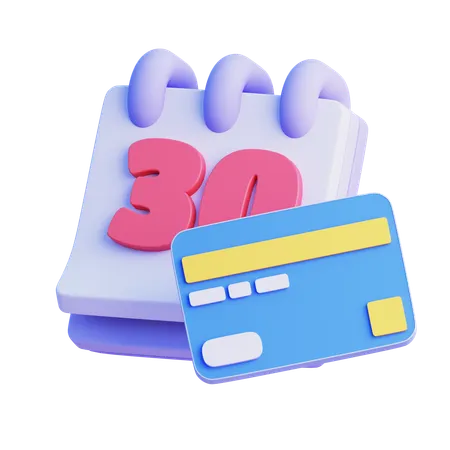Subscription Payment  3D Icon