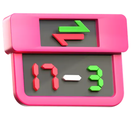 Substitution Board  3D Icon