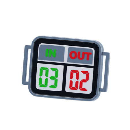 Substitution Board  3D Icon