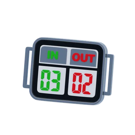 Substitution Board  3D Icon