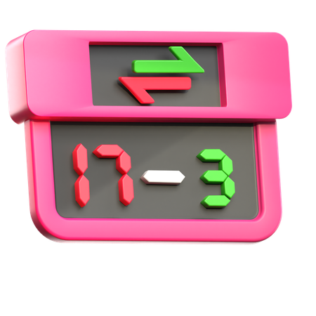 Substitution Board  3D Icon