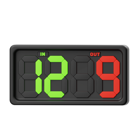 Substitution Board  3D Icon