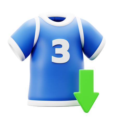 Substitution Player In  3D Icon
