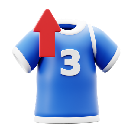 Substitution Player Out  3D Icon