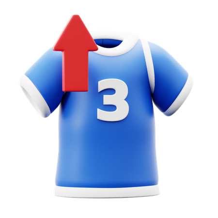 Substitution Player Out  3D Icon