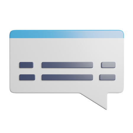 Subtitles  3D Icon