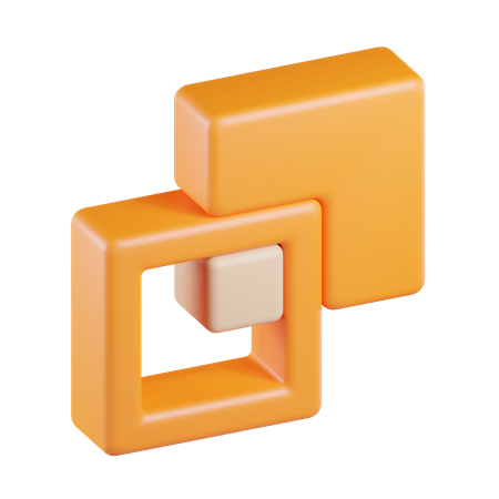 Subtract Object  3D Icon