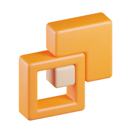 Subtract Object  3D Icon